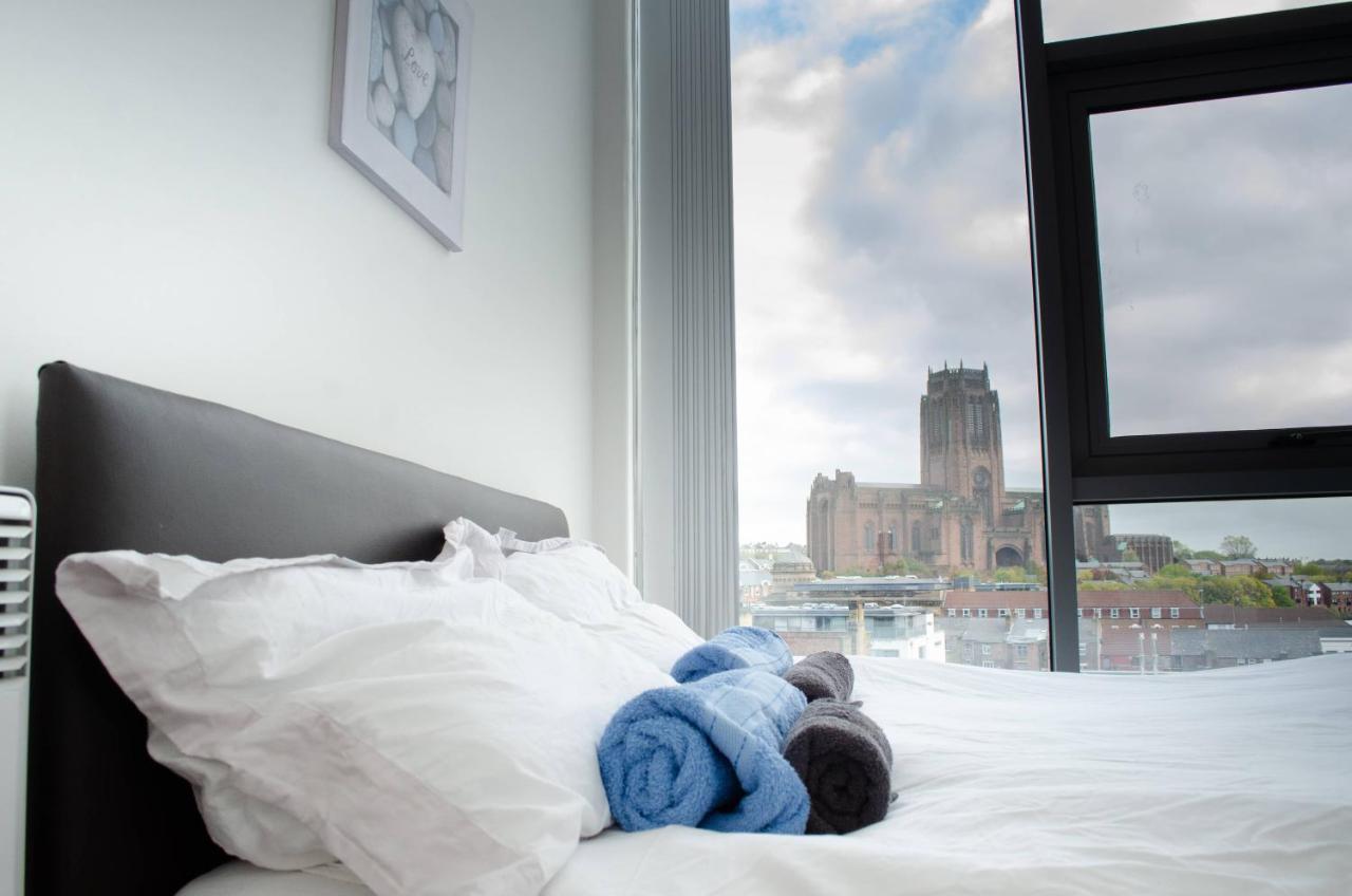 Penthouse In Liverpool City Centre - Free Parking - Balcony - By Happy Days 외부 사진